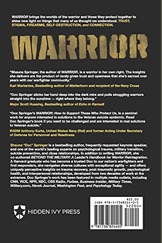 WARRIOR: How to Support Those Who Protect Us