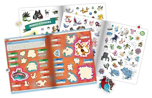 Pokémon Epic Sticker Collection 3rd Edition: From Kanto to Paldea: Over 1,400 Stickers!