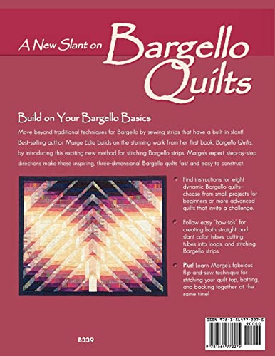 A New Slant on Bargello Quilts — back cover