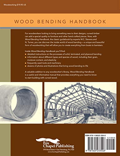 Wood Bending Handbook: Unlock the Secrets of Curving Wood (Fox Chapel Publishing)