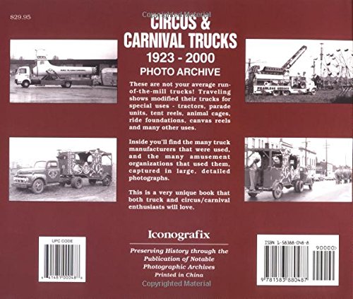 Circus & Carnival Trucks: 1923-2000 Photo Archive