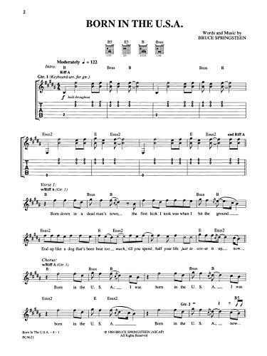 Bruce Springsteen -- Guitar Anthology: Authentic Guitar TAB (Guitar Anthology Series)