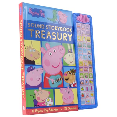 Peppa Pig Sound Storybook Treasury 39-Button Sound Book