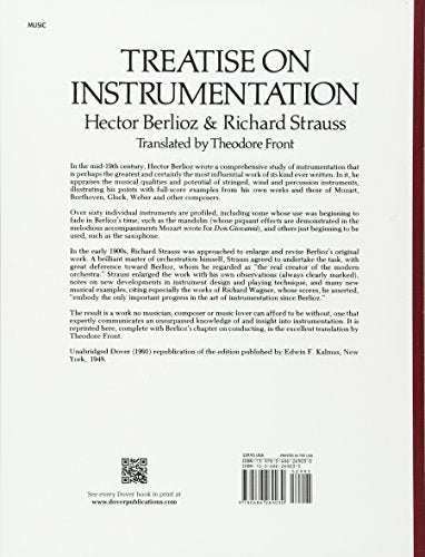 Treatise on Instrumentation (Dover Books On Music: Analysis)