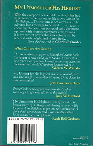 My Utmost for His Highest: Updated Edition