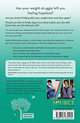 Find Your Weigh: Renew Your Mind & Walk In Freedom