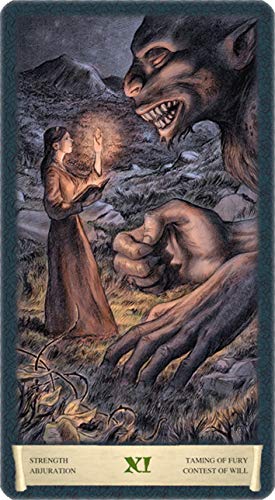 Dark Grimoire Tarot (English and Spanish Edition)