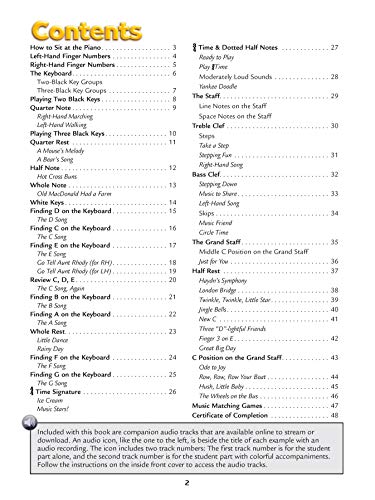 Alfred's Kid's Piano Course, Bk 1: The Easiest Piano Method Ever!, Book & Online Video/Audio
