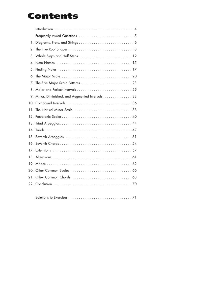 Guitar Fretboard Workbook