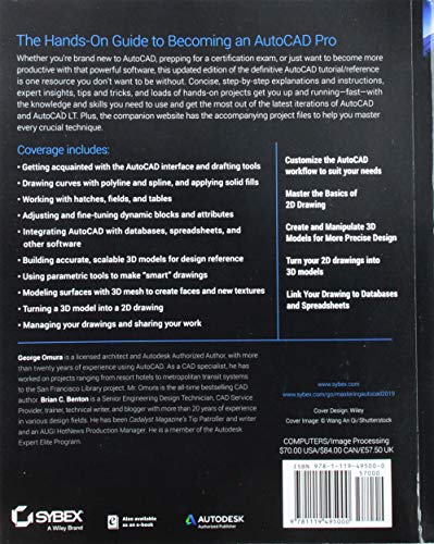 Mastering AutoCAD 2019 and AutoCAD LT 2019