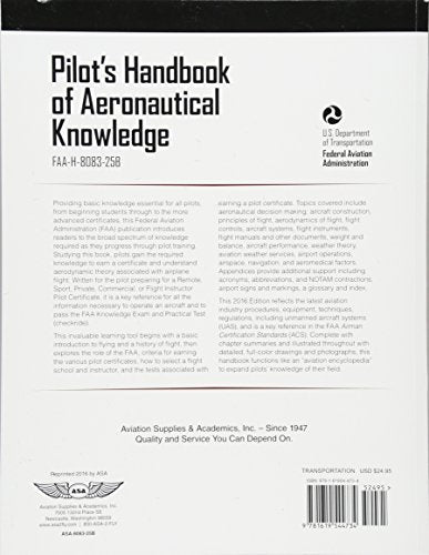 Pilot's Handbook of Aeronautical Knowledge: FAA-H-8083-25B