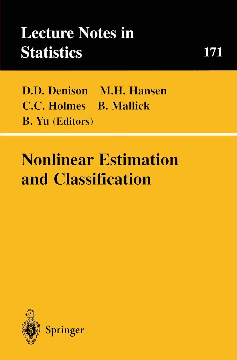 Nonlinear Estimation and Classification (Lecture Notes in Statistics, 171)