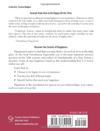 How to Be Happy All the Time