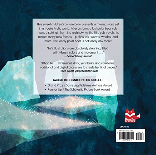 The Lonely Polar Bear (Happy Fox Books) A Subtle Way to Introduce Young Kids to Climate Change Issues; Beautifully Illustrated Children's Picture Book Set in a Fragile Arctic Environment
