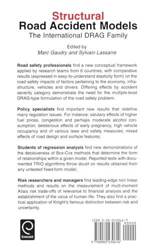 Structural Road Accident Models: The International DRAG Family (0)