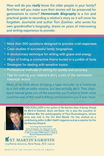 Homemade Biography: How to Collect, Record, and Tell the Life Story of Someone You Love