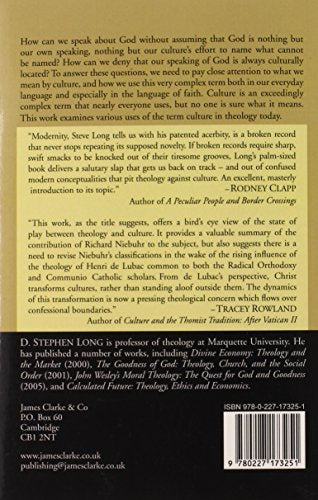 Theology and Culture: A Guide to the Discussion