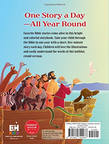 The 365-Day Storybook Bible: 5-Minute Stories for Every Day
