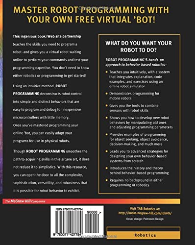 Robot Programming : A Practical Guide to Behavior-Based Robotics