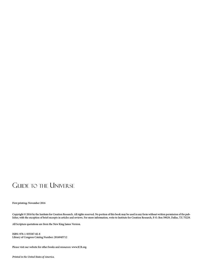Guide to the Universe