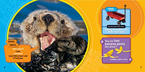 National Geographic Kids Just Joking: 300 Hilarious Jokes, Tricky Tongue Twisters, and Ridiculous Riddles