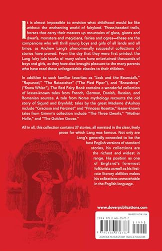 The Red Fairy Book (Dover Children's Classics)