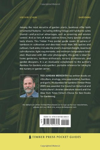 Timber Press Pocket Guide to Bamboos