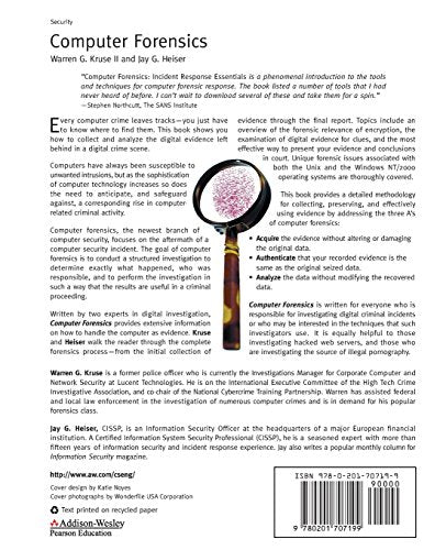 Computer Forensics: Incident Response Essentials