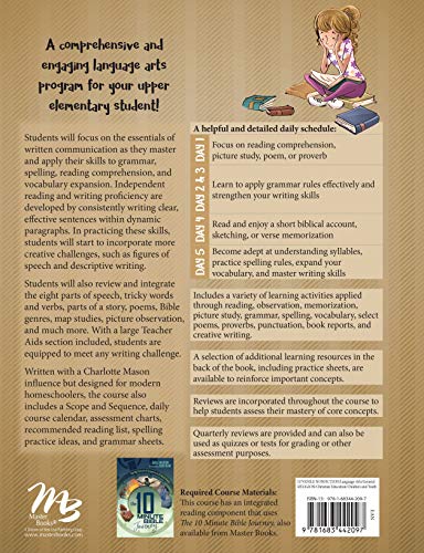 Language Lessons for a Living Education 6 — back cover