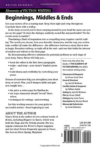 Elements of Fiction Writing - Beginnings, Middles & Ends