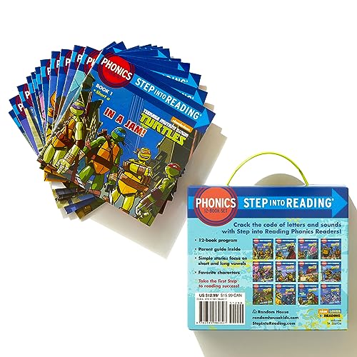 Phonics Power! (Teenage Mutant Ninja Turtles): 12 Step into Reading