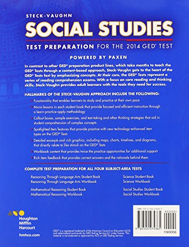 Steck-Vaughn Social Studies Test Preparation for the 2014 GED Test