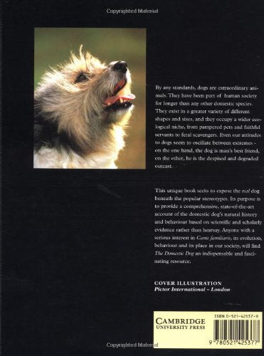The Domestic Dog: Its Evolution, Behaviour and Interactions with People
