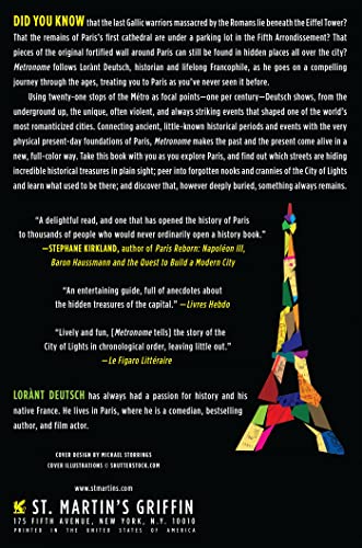 Metronome: A History of Paris from the Underground Up