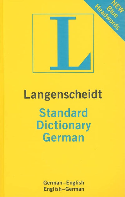 Langenscheidt Standard Dictionary German: German - English / English - German. 130,000 references
