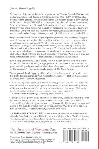 Red Virgin: A Poem Of Simone Weil (Volume 1993) (Wisconsin Poetry Series)