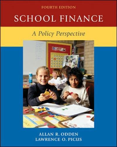 School Finance: A Policy Perspective