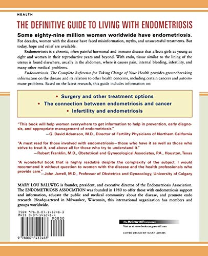 Endometriosis : The Complete Reference for Taking Charge of Your Health