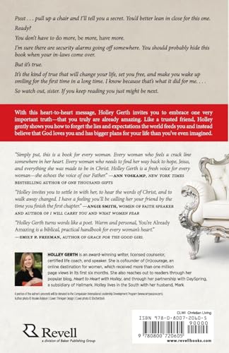 You're Already Amazing: Embracing Who You Are, Becoming All God Created You to Be