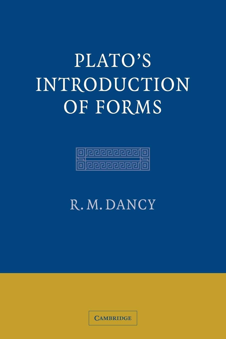 Plato's Introduction of Forms