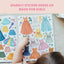 My Fancy Sticker Storybook: Fairies and Unicorns: 500+ Reusable Dress-up Sticker Book for Kids (Sticker Activity Book Series)