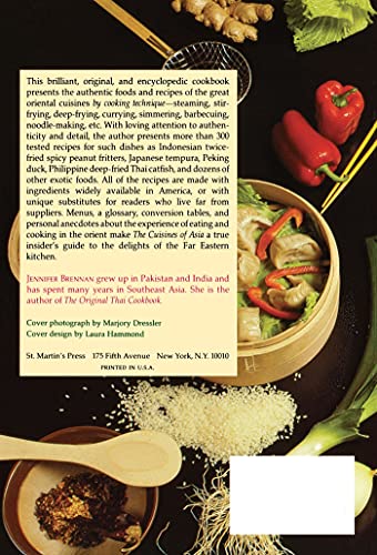 The Cuisines of Asia: Nine Great Oriental Cuisines by Technique