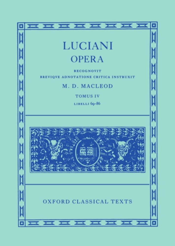 Opera (Oxford Classical Texts)
