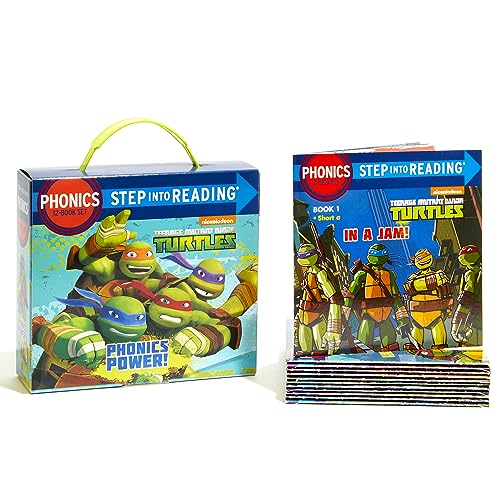 Phonics Power! (Teenage Mutant Ninja Turtles): 12 Step into Reading