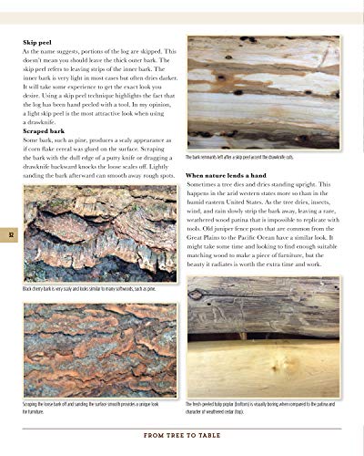 From Tree to Table: How to Make Your Own Rustic Log Furniture (Fox Chapel Publishing) Practical Woodworking Information, Detailed Building Instructions, and Expert Troubleshooting Advice