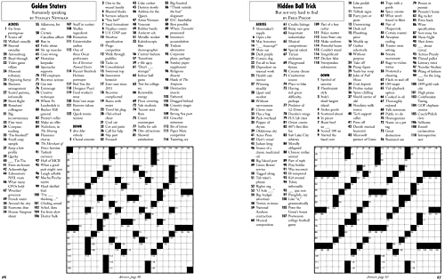 Pajama Weekend Crosswords (Sunday Crosswords)