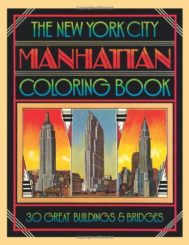 The New York Manhattan Coloring Book