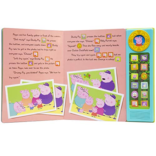 Peppa Pig - My Family and Me 13-Button Sound Book - PI Kids