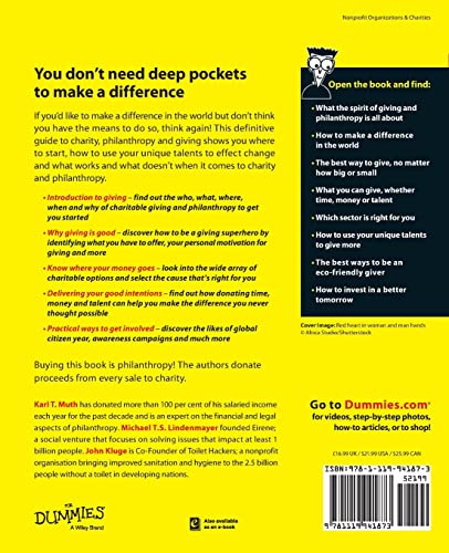 Charity and Philanthropy For Dummies