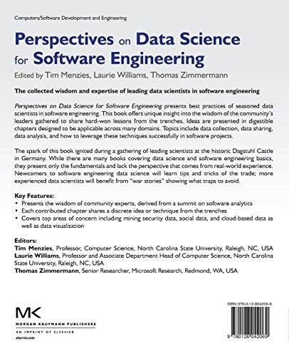 Perspectives on Data Science for Software Engineering